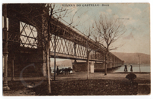 Postal antigo de Viana do Castelo