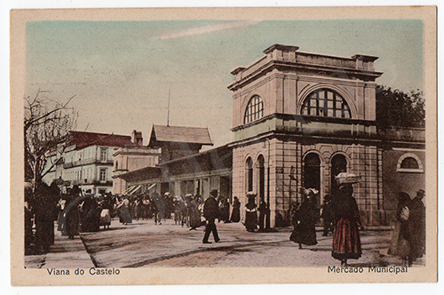 Postal antigo de Viana do Castelo