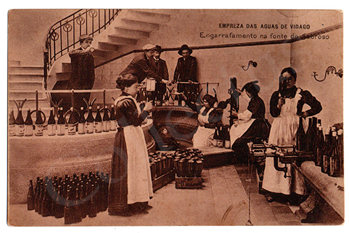 Postal antigo de Vidago