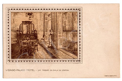 Postal antigo de Vidago