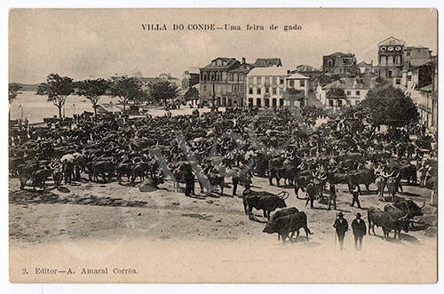 Postal antigo de Vila do Conde