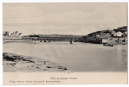 Postal antigo de Vila do Conde
