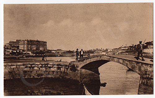 Postal antigo de Vila do Conde