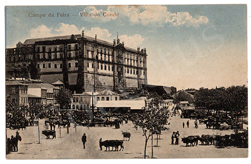 Postal antigo de Vila do Conde