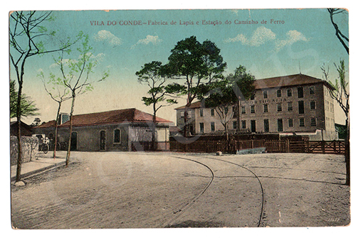 Postal antigo de Vila do Conde