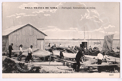 Postal antigo de Vila Franca de Xira