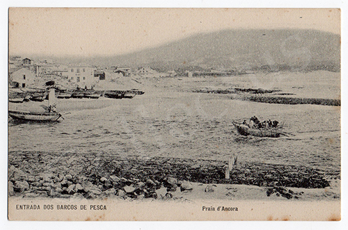 Postal antigo de Vila Praia de Âncora
