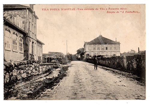 Postal antigo de Vila Pouca de Aguiar