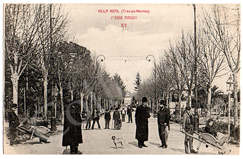 Postal antigo de Vila Real