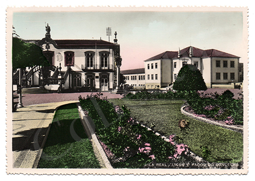 Postal antigo de Vila Real