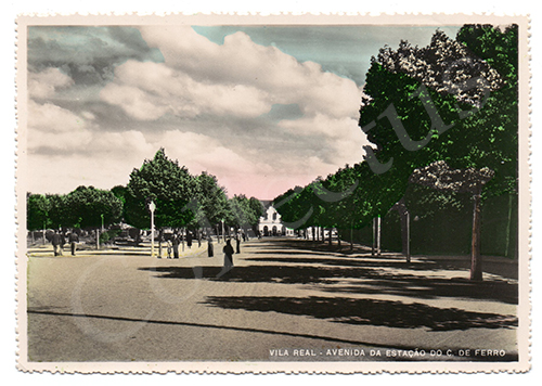 Postal antigo de Vila Real