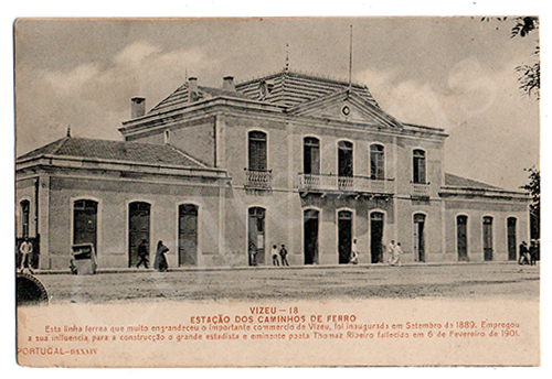 Postal antigo de Viseu