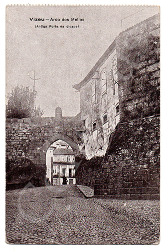 Postal antigo de Viseu