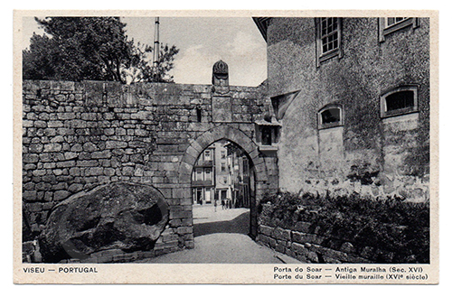 Postal antigo de Viseu