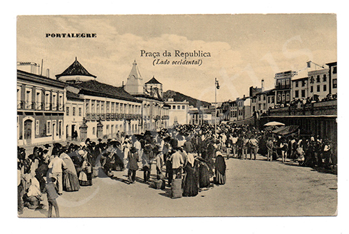 Postal antigo de Portalegre