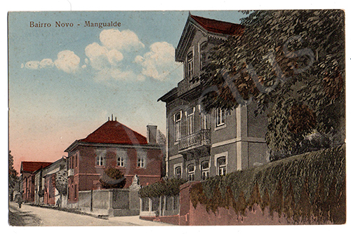 Postal antigo de Mangualde