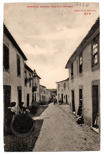 Postal antigo de Pedrógão Grande