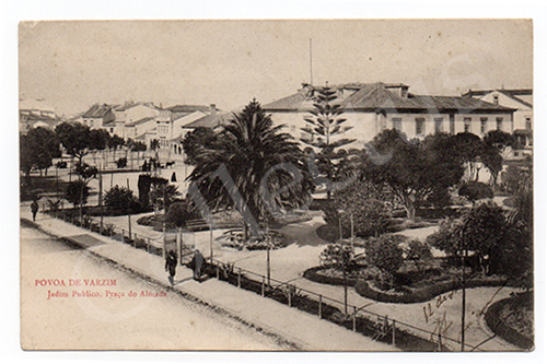 Postal antigo da Póvoa de Varzim