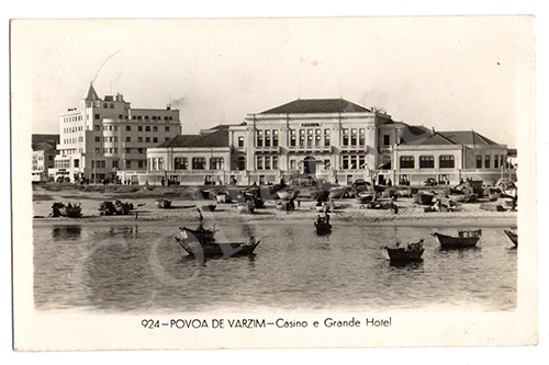 Postal antigo da Póvoa de Varzim