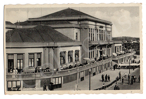 Postal antigo da Póvoa de Varzim