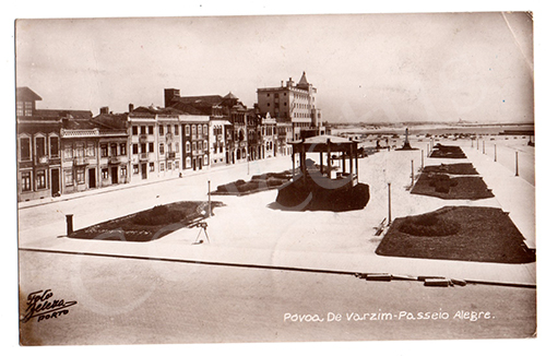 Postal antigo da Póvoa de Varzim