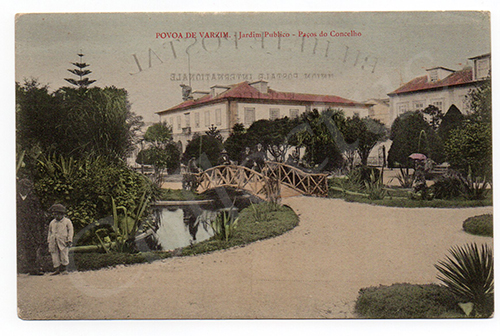 Postal antigo da Póvoa de Varzim
