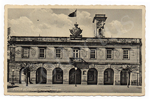 Postal antigo da Póvoa de Varzim