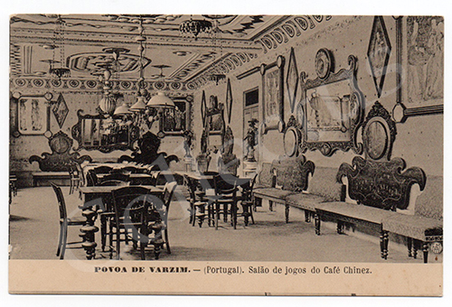 Postal antigo da Póvoa de Varzim