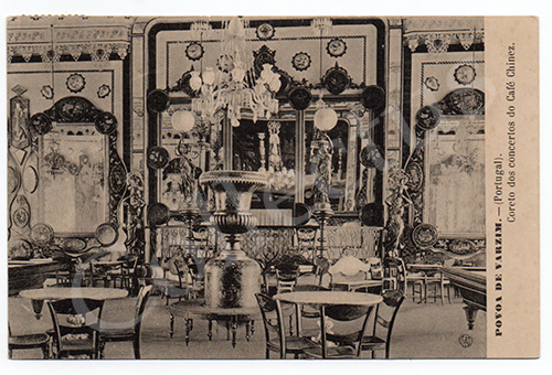 Postal antigo da Póvoa de Varzim