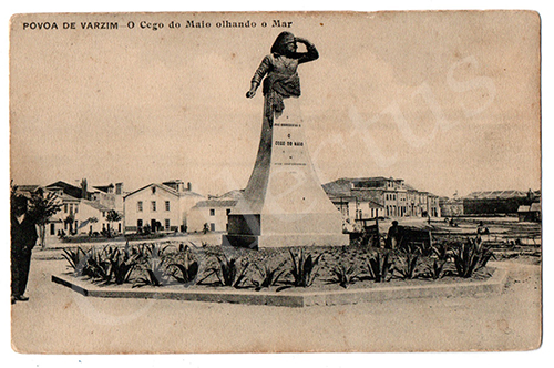 Postal antigo da Póvoa de Varzim