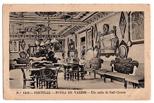 Postal antigo da Póvoa de Varzim