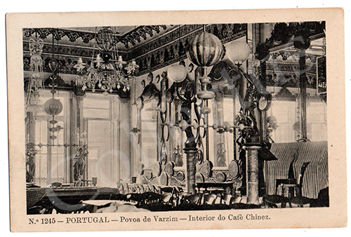 Postal antigo da Póvoa de Varzim