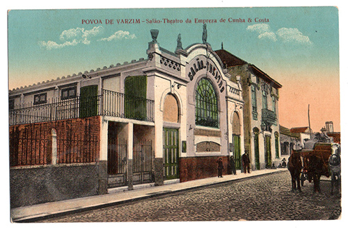 Postal antigo da Póvoa de Varzim