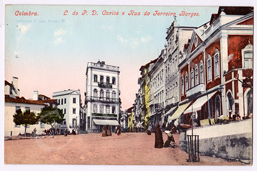 Postal antigo de Coimbra