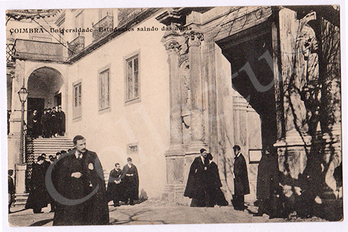 Postal antigo de Coimbra