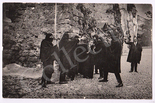 Postal antigo de Coimbra