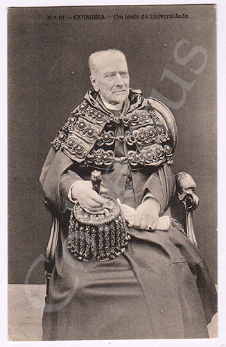 Postal antigo de Coimbra