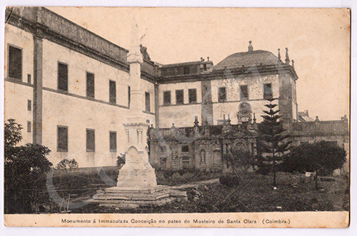 Postal antigo de Coimbra