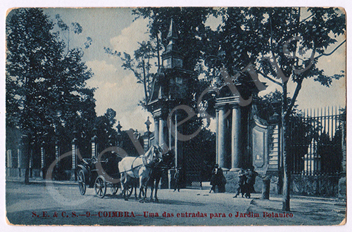 Postal antigo de Coimbra