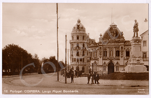 Postal antigo de Coimbra