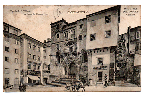 Postal antigo de Coimbra