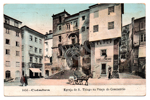 Postal antigo de Coimbra