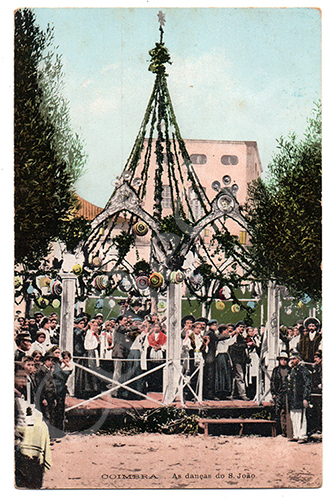 Postal antigo de Coimbra