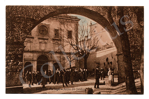Postal antigo de Coimbra