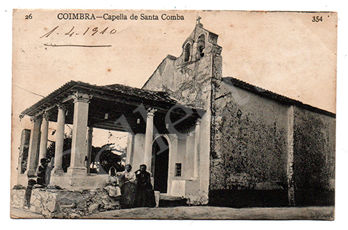 Postal antigo de Coimbra