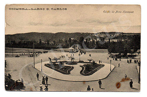 Postal antigo de Coimbra