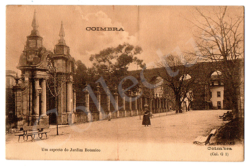 Postal antigo de Coimbra