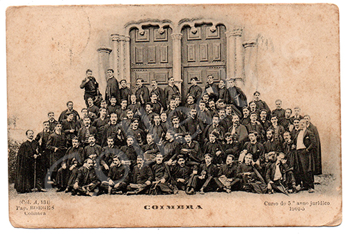 Postal antigo de Coimbra