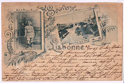 Postal antigo de Lisboa