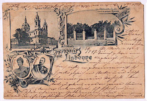 Postal antigo de Lisboa